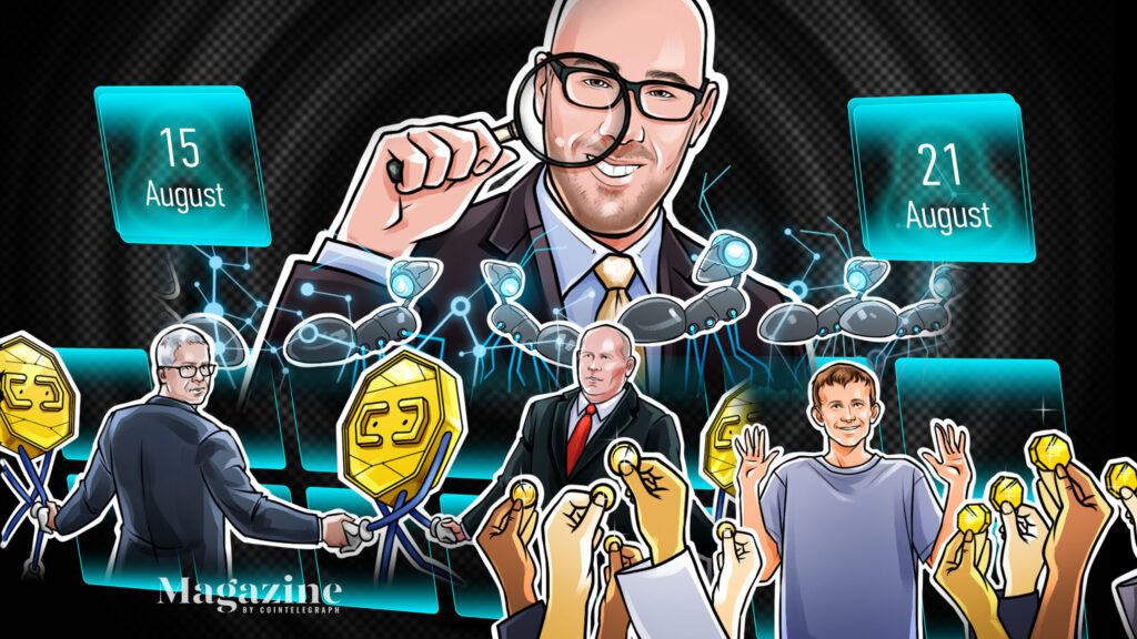 Walmart seeks crypto product lead, Dogecoin Foundation returns, Coinbase amasses B war chest: Hodler’s Digest, Aug. 15-21