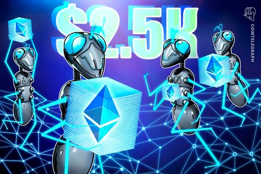 ETH chart pattern projects rally to .5K if key conditions are met: Data