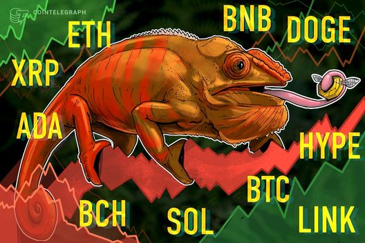 Price predictions 11/12: BTC, ETH, XRP, BNB, SOL, DOGE, ADA, HYPE, LINK, BCH