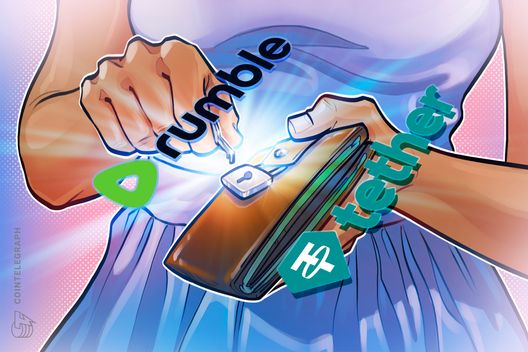 Tether, video platform Rumble launch non-custodial crypto wallet for creator tipping