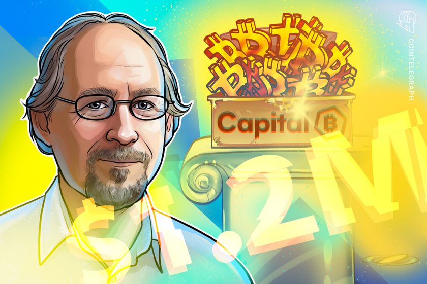 Capital B raises .3M from Adam Back for Bitcoin strategy