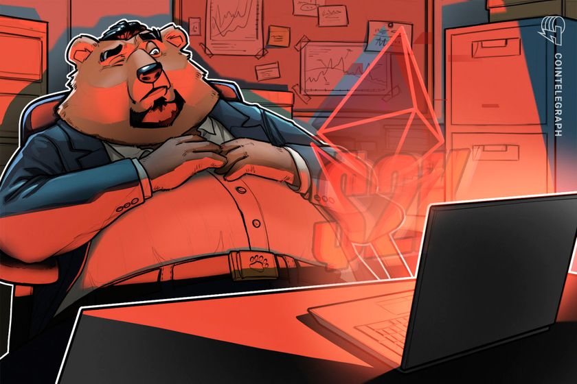 Ethereum traders say bears ‘in control’ after ETH price drop to K