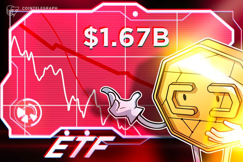 Bitcoin ETPs post largest 2026 outflow as crypto funds bleed .67B
