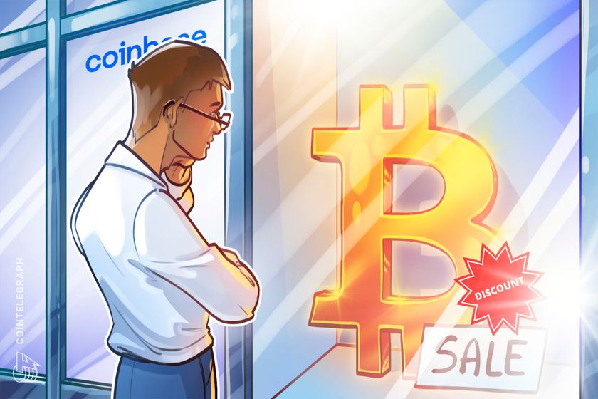 Bitcoin trades at a ‘discount’ on Coinbase: Is a K retest next?