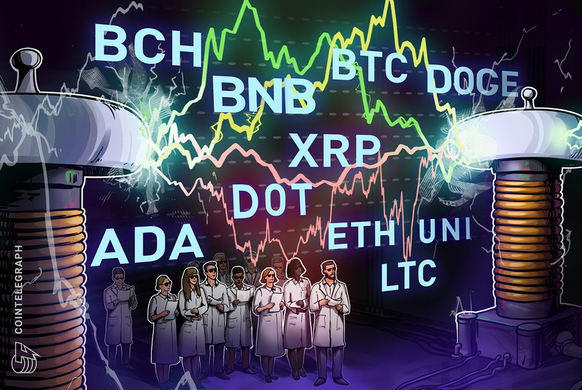Price analysis 5/5: BTC, ETH, BNB, DOGE, XRP, ADA, DOT, LTC, BCH, UNI