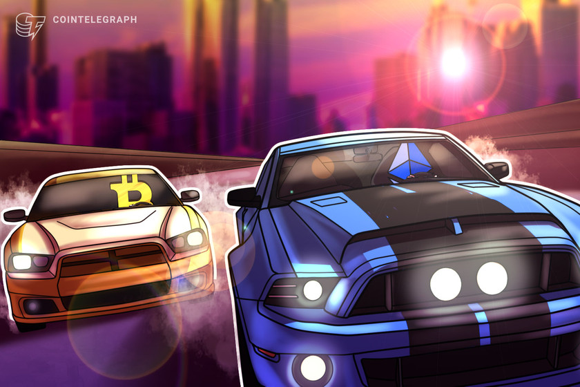 ETH’s trading volume grew much faster than BTC’s in first half of 2021