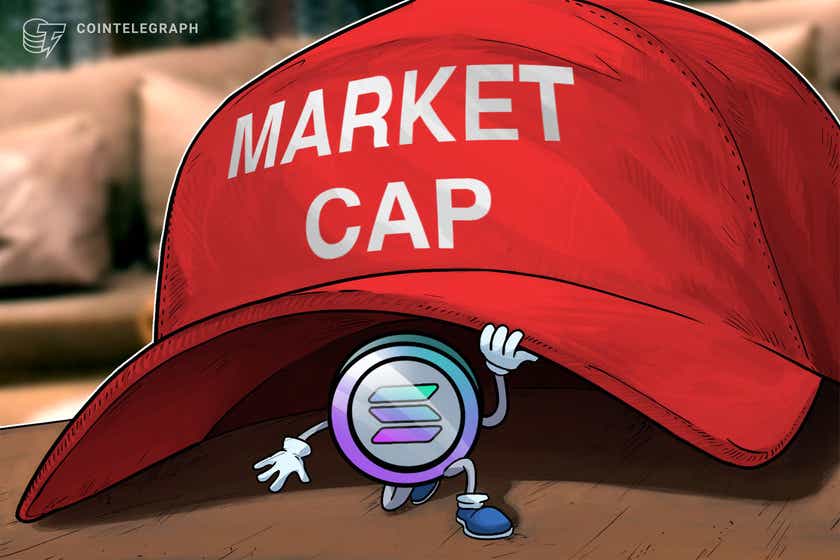 Solana surpasses Cardano, Tether to become 4th-biggest crypto worth B