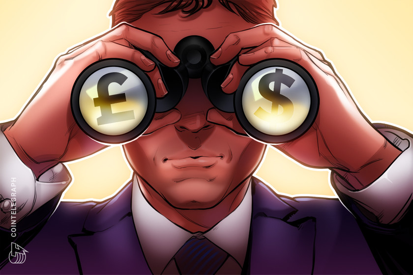 Bitcoin, British pound trading volume soars 1,150% as UK’s currency risks dollar parity