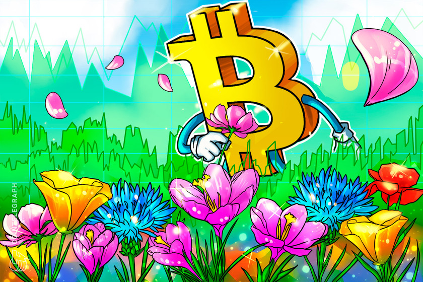 Total crypto market cap closes in on T right as Bitcoin price moves toward K