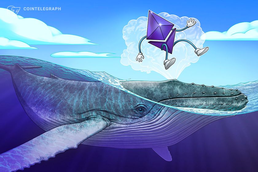 Early Ethereum whale rebuilds stack with .5M in ETH buys