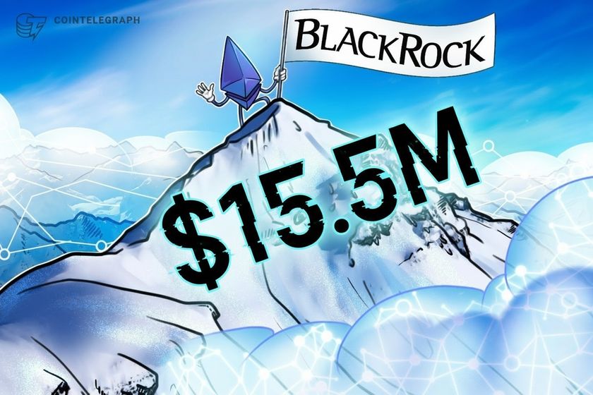 BlackRock’s staked Ethereum ETF sees .5M volume on debut