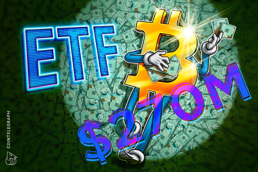 BlackRock Bitcoin ETF sees 9M inflows, best day since early March