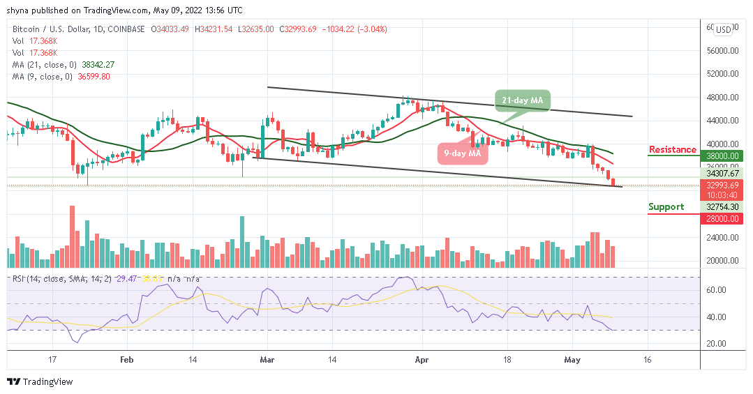 Bitcoin Price Prediction for Today, May 9: BTC Trades Below ,000 as Bears Show-up Heavily