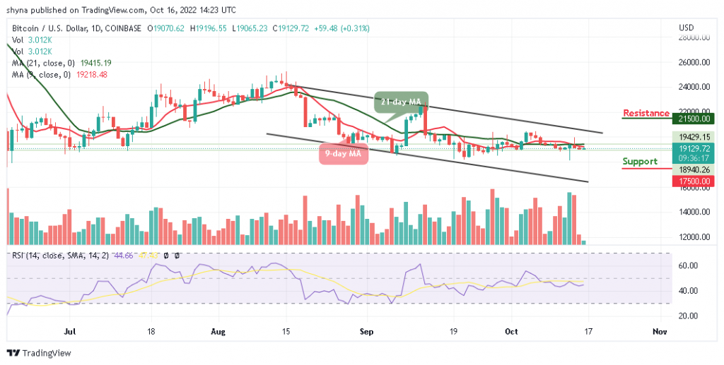 Bitcoin Price Prediction for Today, October 16: BTC/USD Stabilizes Above the ,000 Level