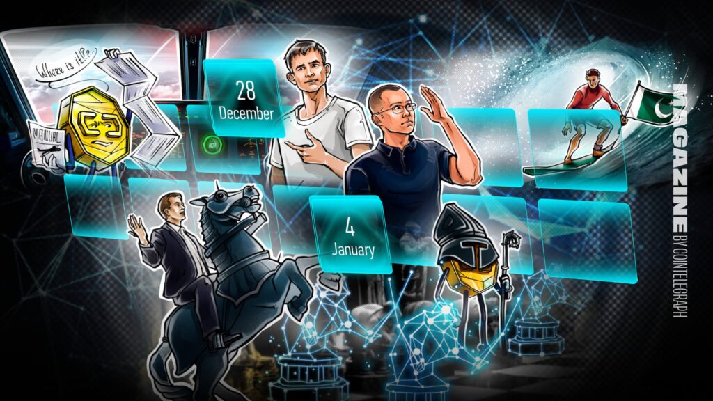 Kain Warwick loses K ETH bet, BitMine’s ‘1000x’ share plan: Hodler’s Digest, Dec. 21 – Jan. 3