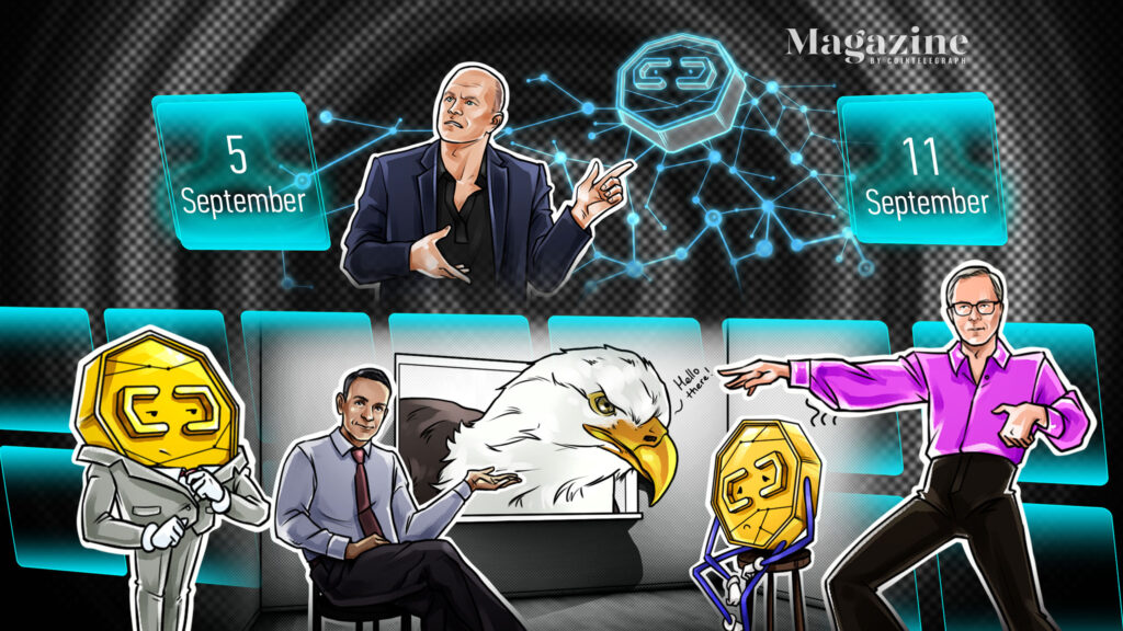 El Salvador buys the dip as Bitcoin Law goes live, 101 Bored Ape NFTs sold for M, Ukraine passes crypto legislation: Hodler’s Digest, Sept. 5-11