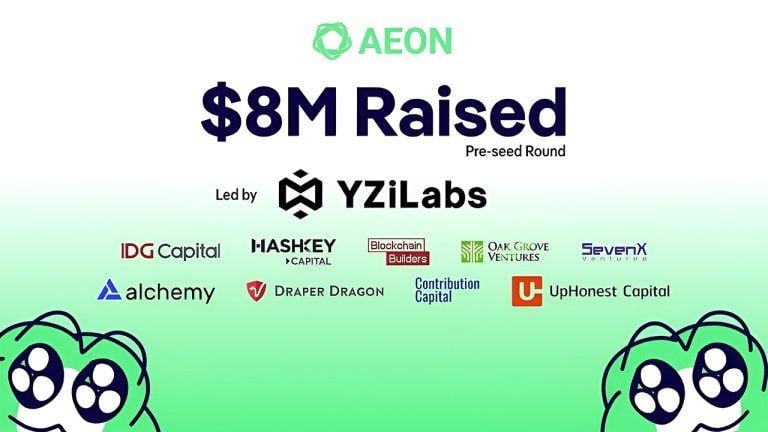 AEON Raises M Led by YZi Labs to Build the Settlement Layer for Agentic Economy