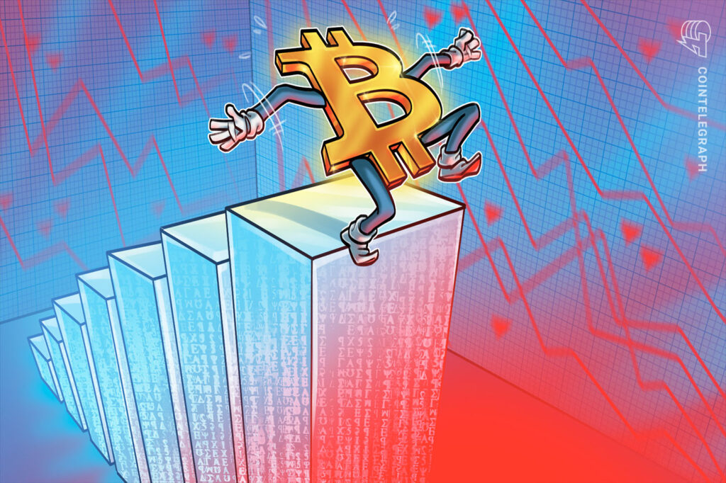 Bitcoin’s apparent demand turns negative as price struggles with K