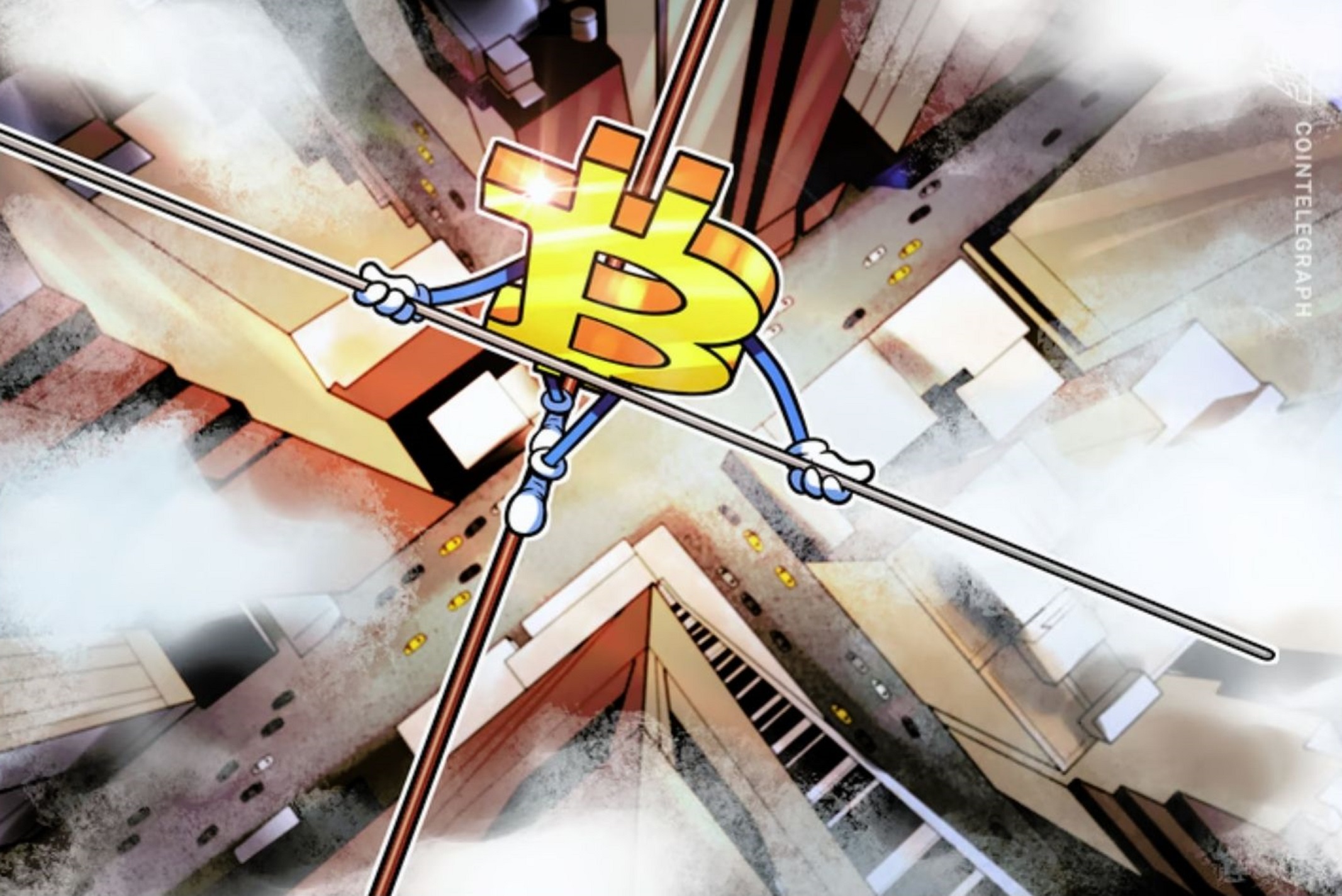 Bitcoin balances K tightrope as US stocks rebound on fresh Iran peace deal hopes