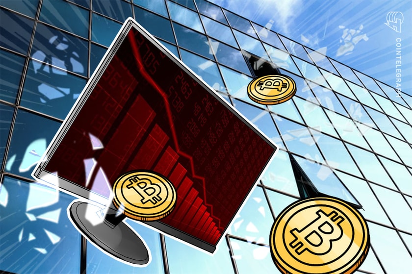 Bitcoin dips below K for the first time in 3 months
