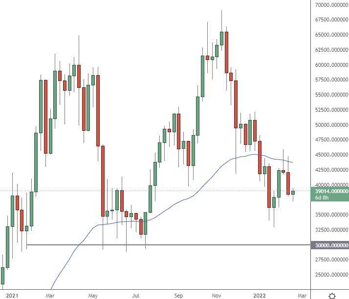 Bitcoin Price Slumps but JP Morgan Lifts Spirits, SHIB, THETA, KLAY, Feb. 21