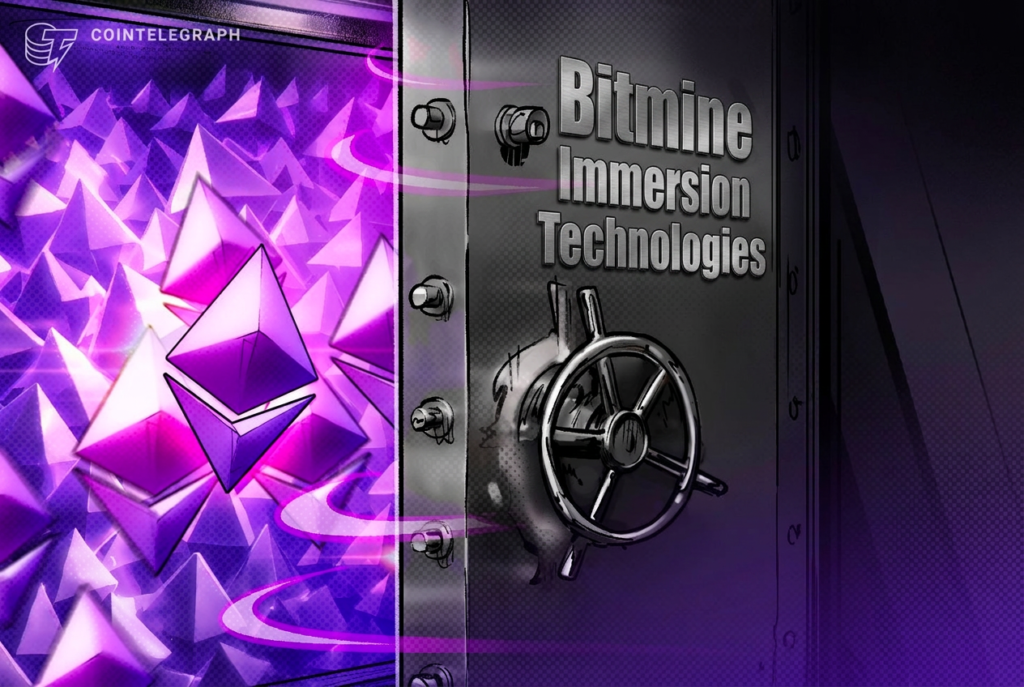 Bitmine adds .6M in ETH, repurchases 4.5M shares