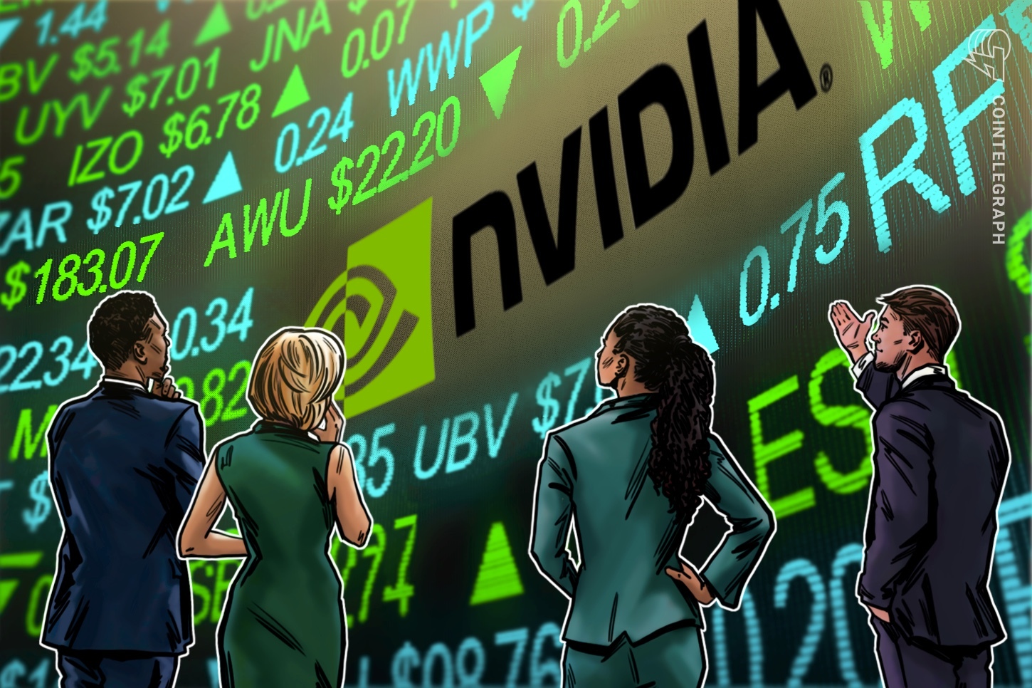 Bitcoin eyes K as Nvidia earnings beat boosts risk assets