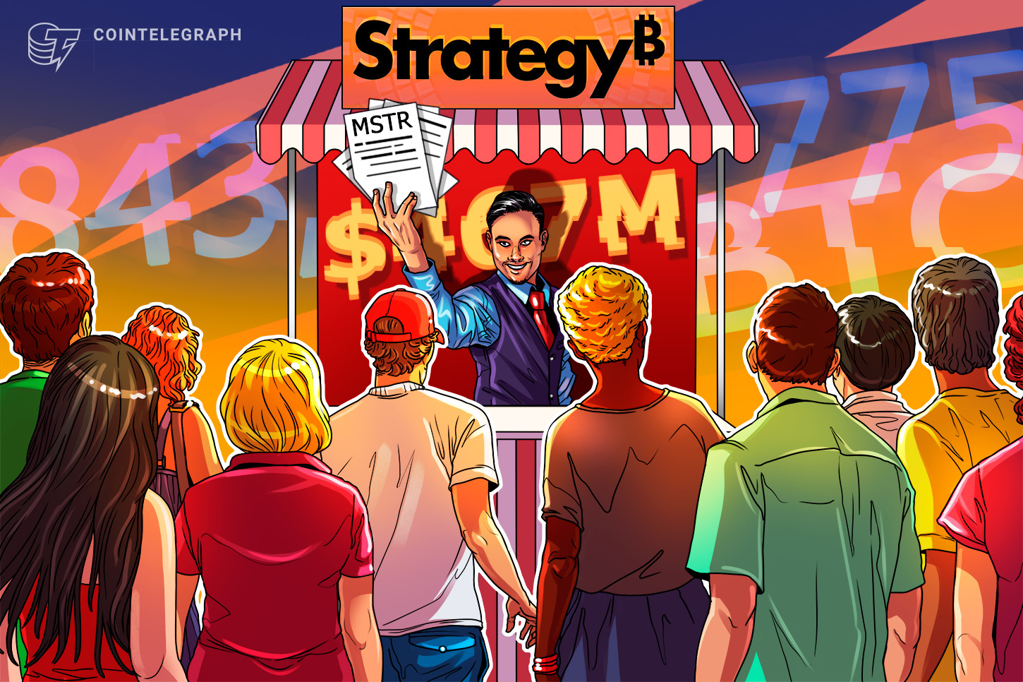 Strategy sells 7M in MSTR shares, leaves 843,775 BTC stack untouched