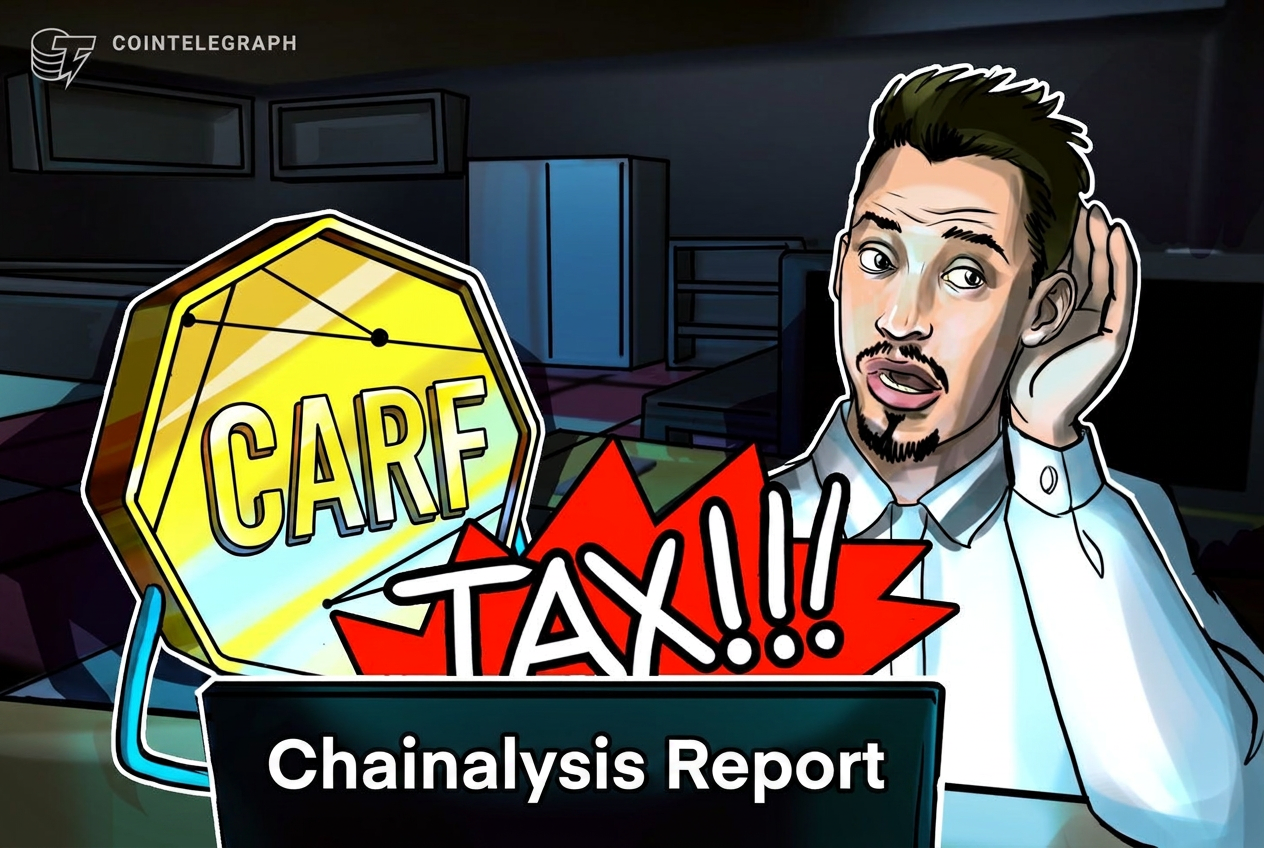 Chainalysis estimates 7B in taxable crypto activity, says CARF misses most