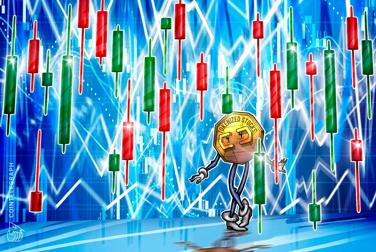 Tokenized stock transfers surge 105% in a month to .4B