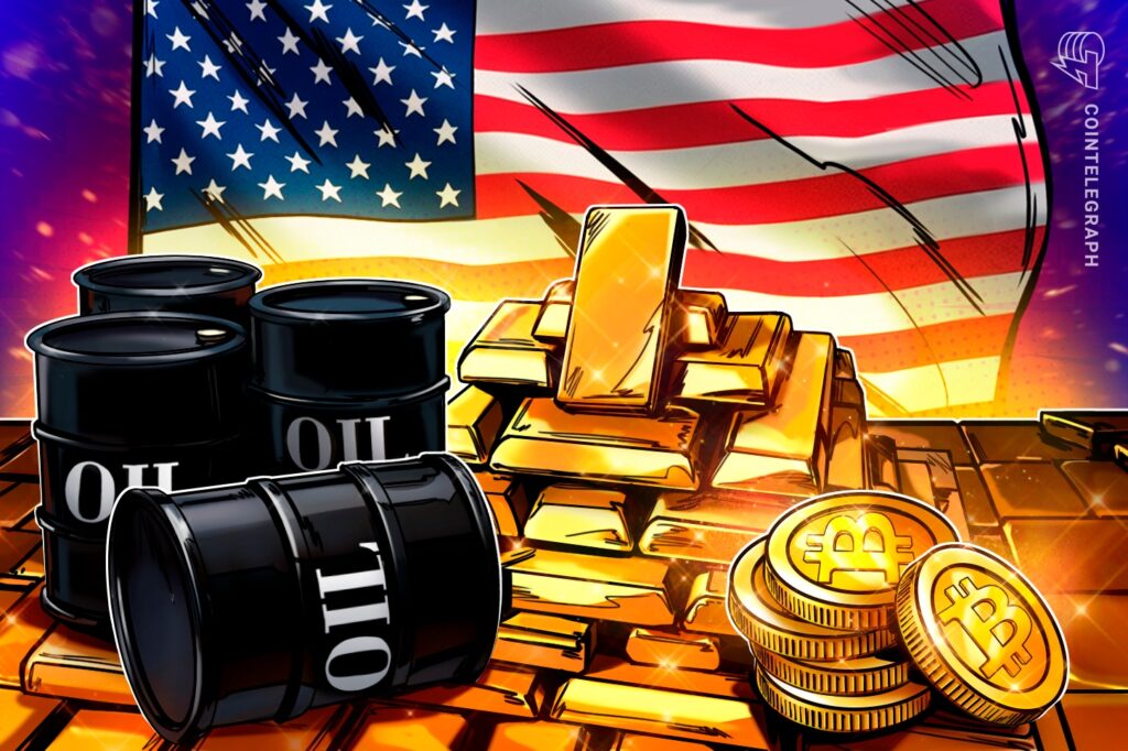 Bitcoin hits K as gold gains while oil shakes off Trump Oman threat