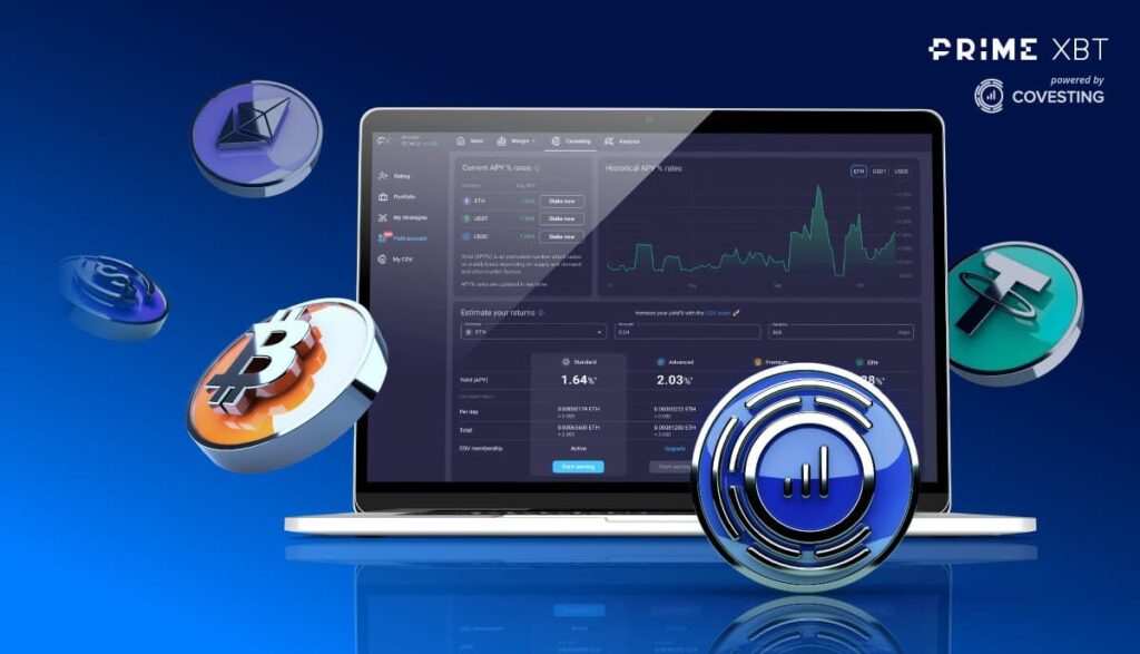 Covesting Token Update: All-New COV-Denominated Accounts Now Live on PrimeXBT