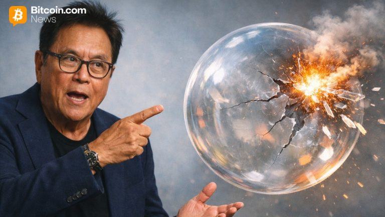 Robert Kiyosaki Predicts Bitcoin 0K, Ethereum K After Global Financial Crash