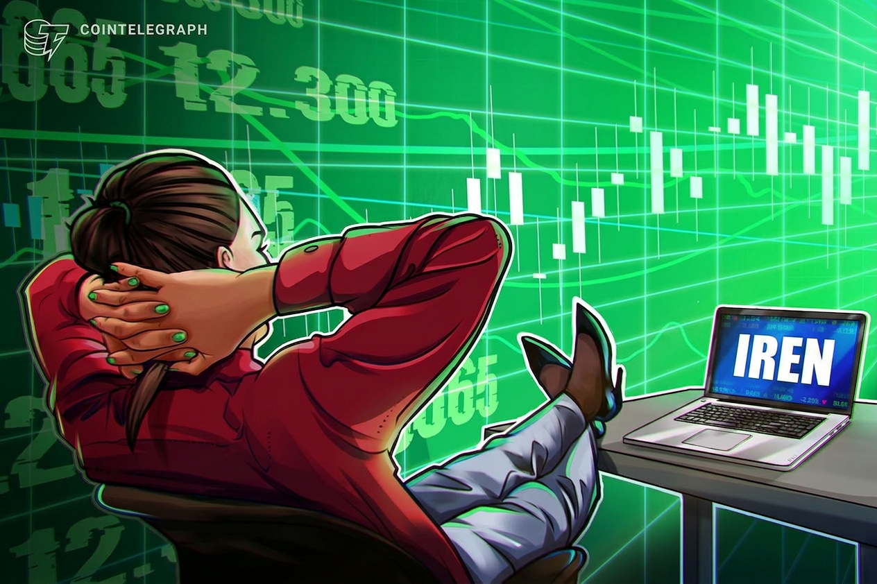 IREN jumps 16% after raising AI cloud revenue target above B