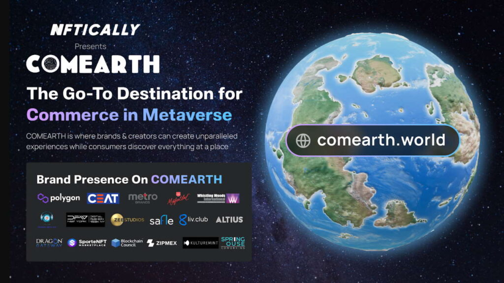 NFTICALLY Announces COMEARTH, the Leading E-Commerce Metaverse Ecosystem