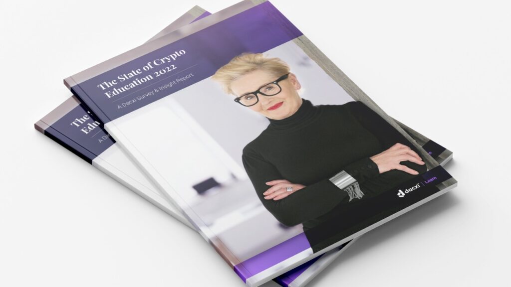 New Report From Dacxi Finds Lack of Crypto Education Stops Over 57% of People From Investing